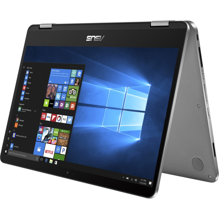 Asus VivoBook Flip 14 J401MA J401MA-SS01-CB Ordinateur portable 14" à écran tactile - HD - 1366 x 768 - Intel Celeron N4000 Dual-core (2 cœurs) 1,10 GHz - 4 Go de RAM - 64 Go de mémoire flash J401MA-SS01-CB