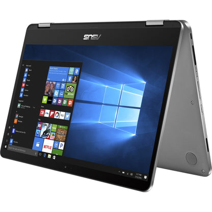 Asus VivoBook Flip 14 J401MA J401MA-SS01-CB Ordinateur portable 14" à écran tactile - HD - 1366 x 768 - Intel Celeron N4000 Dual-core (2 cœurs) 1,10 GHz - 4 Go de RAM - 64 Go de mémoire flash J401MA-SS01-CB