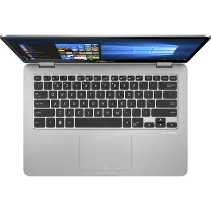 Asus VivoBook Flip 14 J401MA J401MA-SS01-CB Ordinateur portable 14" à écran tactile - HD - 1366 x 768 - Intel Celeron N4000 Dual-core (2 cœurs) 1,10 GHz - 4 Go de RAM - 64 Go de mémoire flash J401MA-SS01-CB