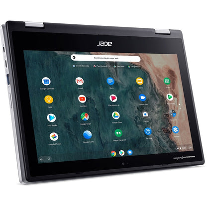 Acer Chromebook Spin 311 CP311-2H CP311-2H-C769 Chromebook 2 en 1 tactile 11,6" - HD - 1366 x 768 - Intel Celeron N4120 Quad-core (4 Core) 1,10 GHz - 4 Go de RAM - 32 Go de mémoire flash - Argent pur NX.HKKAA.008