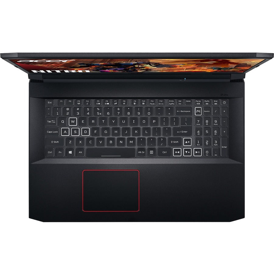 Ordinateur portable de jeu Acer Nitro 5 AN517-52 AN517-52-59RD 17,3" - Full HD - 1920 x 1080 - Intel Core i5 10e génération i5-10300H Quad-core (4 cœurs) 2,50 GHz - 8 Go de RAM - 512 Go de SSD - Noir obsidienne NH.Q82AA.002