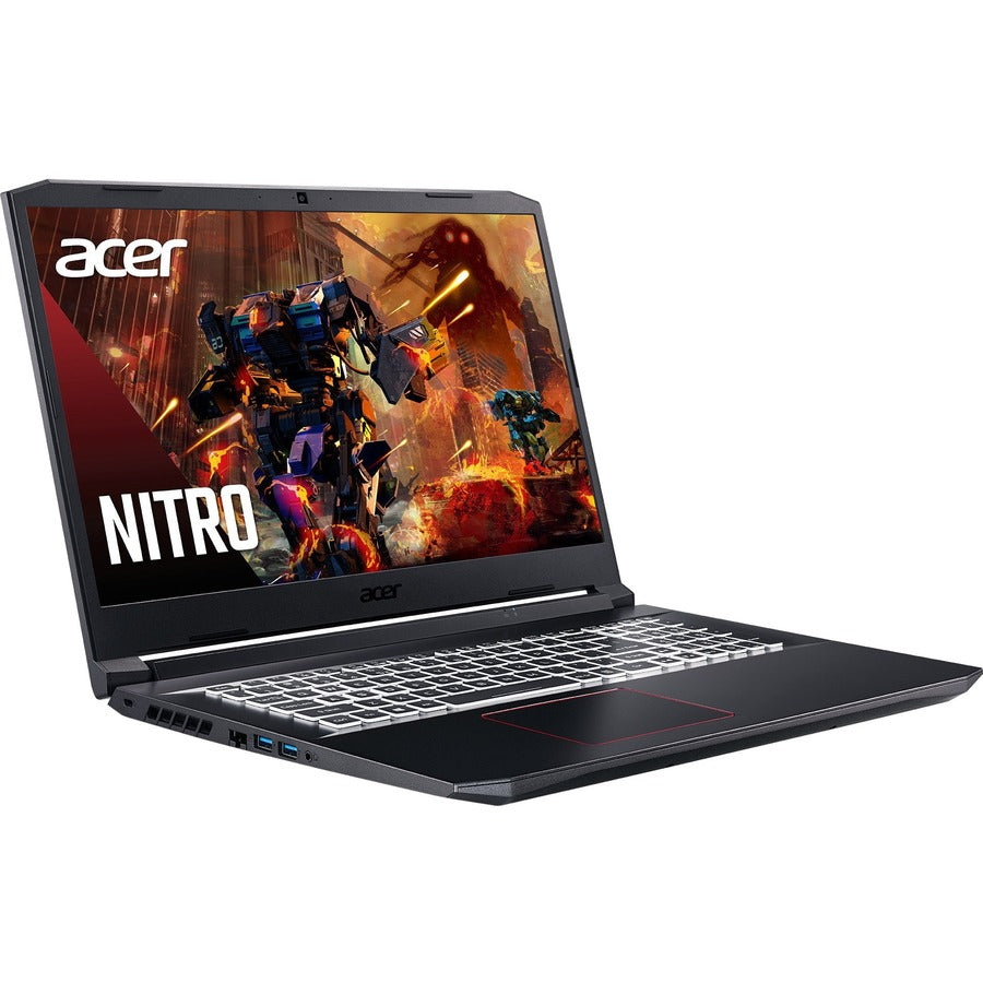 Ordinateur portable de jeu Acer Nitro 5 AN517-52 AN517-52-59RD 17,3" - Full HD - 1920 x 1080 - Intel Core i5 10e génération i5-10300H Quad-core (4 cœurs) 2,50 GHz - 8 Go de RAM - 512 Go de SSD - Noir obsidienne NH.Q82AA.002