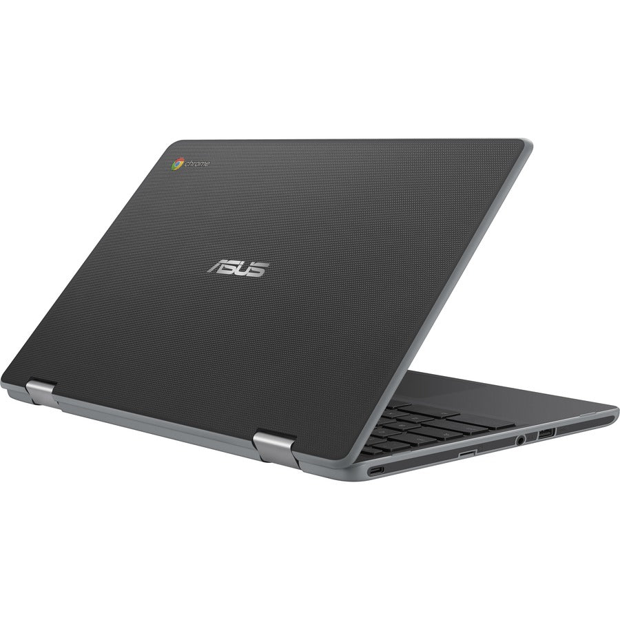 Asus Chromebook Flip C214 C214MA-C1RS-CA Chromebook 2 en 1 robuste avec écran tactile 11,6" - HD - 1366 x 768 - Intel Celeron N4020 Dual-core (2 cœurs) 1,10 GHz - 4 Go de RAM - 64 Go de mémoire flash - Gris foncé C214MA-C1RS-CA