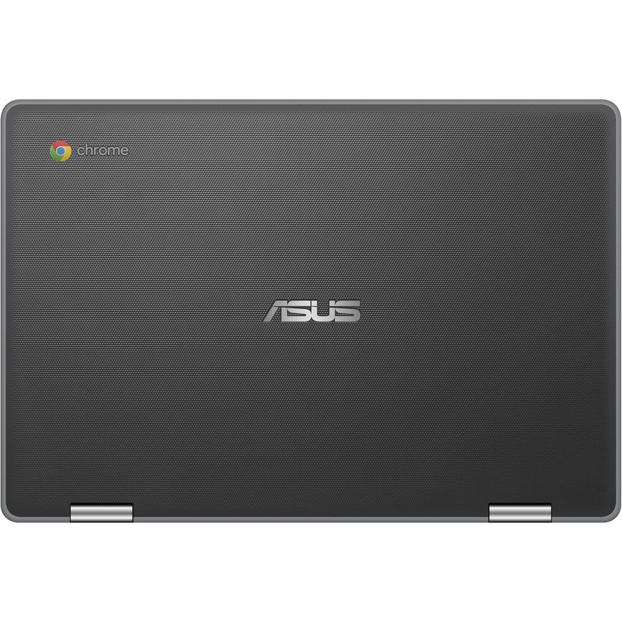 Asus Chromebook Flip C214 C214MA-C1R-CA Chromebook 2 en 1 robuste à écran tactile 11,6" - HD - 1366 x 768 - Intel Celeron N4020 Dual-core (2 Core) 1,10 GHz - 4 Go de RAM - 32 Go de mémoire flash - Gris foncé C214MA-C1R-CA