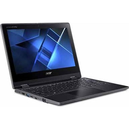 Ordinateur portable 2 en 1 tactile Acer TravelMate Spin B3 B311R-31 TMB311R-31-C45D 11,6" - HD - 1366 x 768 - Intel Celeron N4020 Dual-core (2 cœurs) 1,10 GHz - 4 Go de RAM - 64 Go de mémoire flash - Noir schiste NX.VNEAA.001