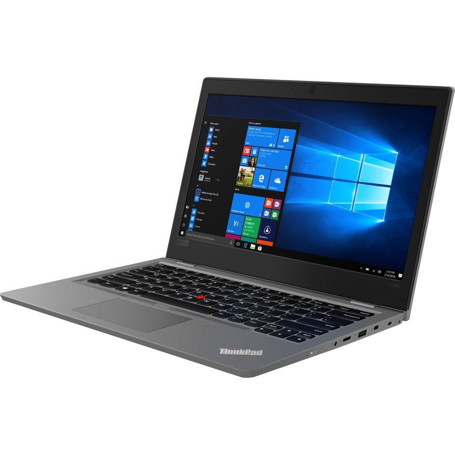 Ordinateur portable Lenovo ThinkPad L390 20NR000BCA 13,3" à écran tactile - 1920 x 1080 - Intel Core i5 8e génération i5-8265U Quad-core (4 cœurs) 1,60 GHz - 8 Go de RAM totale - SSD 256 Go - Argent minéral 20NR000BCA