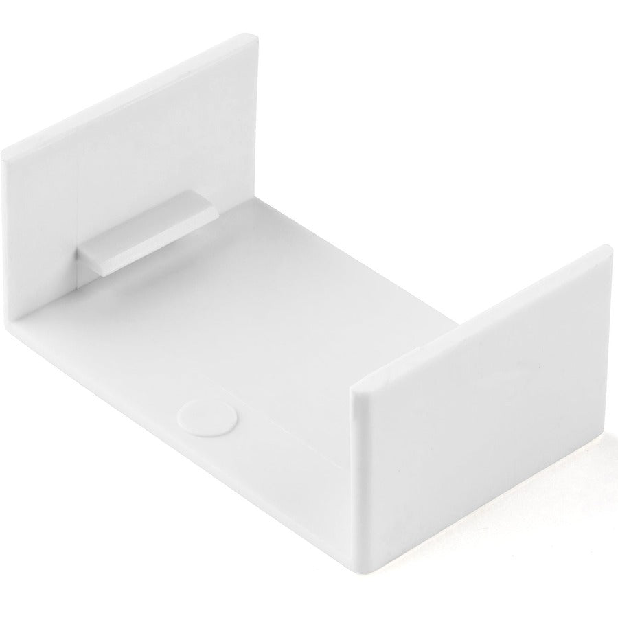 StarTech.com Lot de 20 coupleurs de chemin de câbles pour CBMCWD5020 - Accessoires de gestion de câbles - Raccords de chemin de câbles Connecteurs droits intermédiaires - UL CBMCWD5020C
