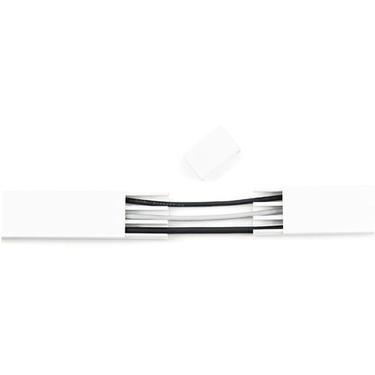 StarTech.com Lot de 20 coupleurs de chemin de câbles pour CBMCWD5020 - Accessoires de gestion de câbles - Raccords de chemin de câbles Connecteurs droits intermédiaires - UL CBMCWD5020C