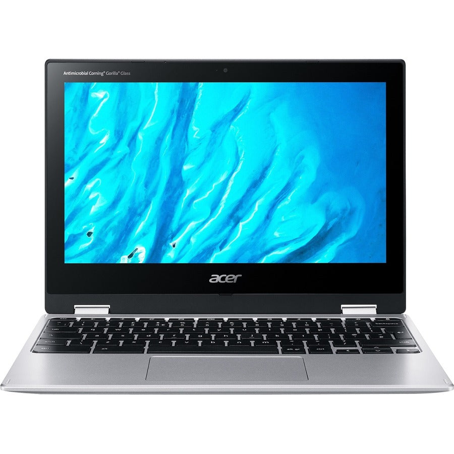 Acer Chromebook Spin 311 CP311-3H CP311-3H-K5V3 Chromebook 2 en 1 tactile 11,6" - HD - 1366 x 768 - ARM Cortex A73 2 GHz + Cortex A53 2 GHz - 4 Go de RAM - 32 Go de mémoire flash - Argent pur NX.HUVAA.009