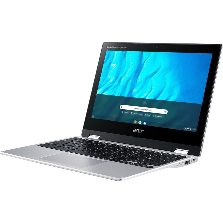 Acer Chromebook Spin 311 CP311-3H CP311-3H-K5V3 Chromebook 2 en 1 tactile 11,6" - HD - 1366 x 768 - ARM Cortex A73 2 GHz + Cortex A53 2 GHz - 4 Go de RAM - 32 Go de mémoire flash - Argent pur NX.HUVAA.009