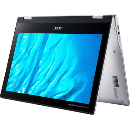 Acer Chromebook Spin 311 CP311-3H CP311-3H-K5V3 Chromebook 2 en 1 tactile 11,6" - HD - 1366 x 768 - ARM Cortex A73 2 GHz + Cortex A53 2 GHz - 4 Go de RAM - 32 Go de mémoire flash - Argent pur NX.HUVAA.009