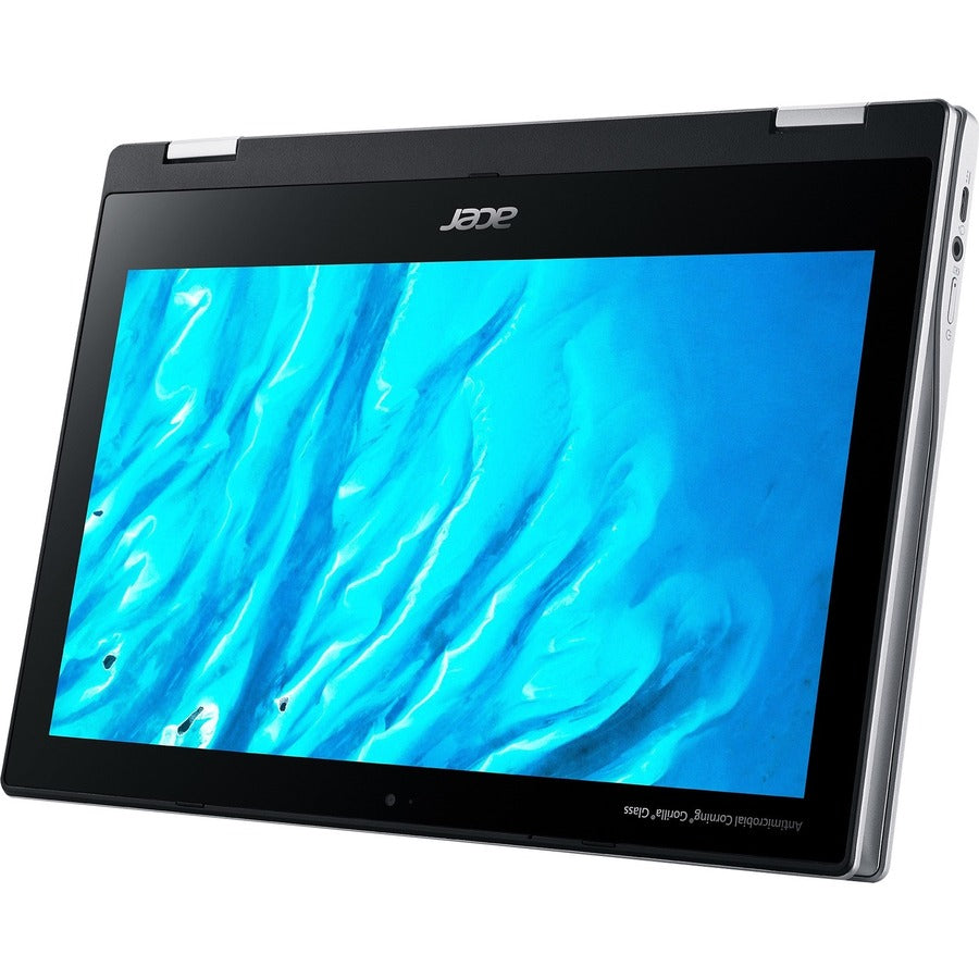 Acer Chromebook Spin 311 CP311-3H CP311-3H-K5V3 Chromebook 2 en 1 tactile 11,6" - HD - 1366 x 768 - ARM Cortex A73 2 GHz + Cortex A53 2 GHz - 4 Go de RAM - 32 Go de mémoire flash - Argent pur NX.HUVAA.009
