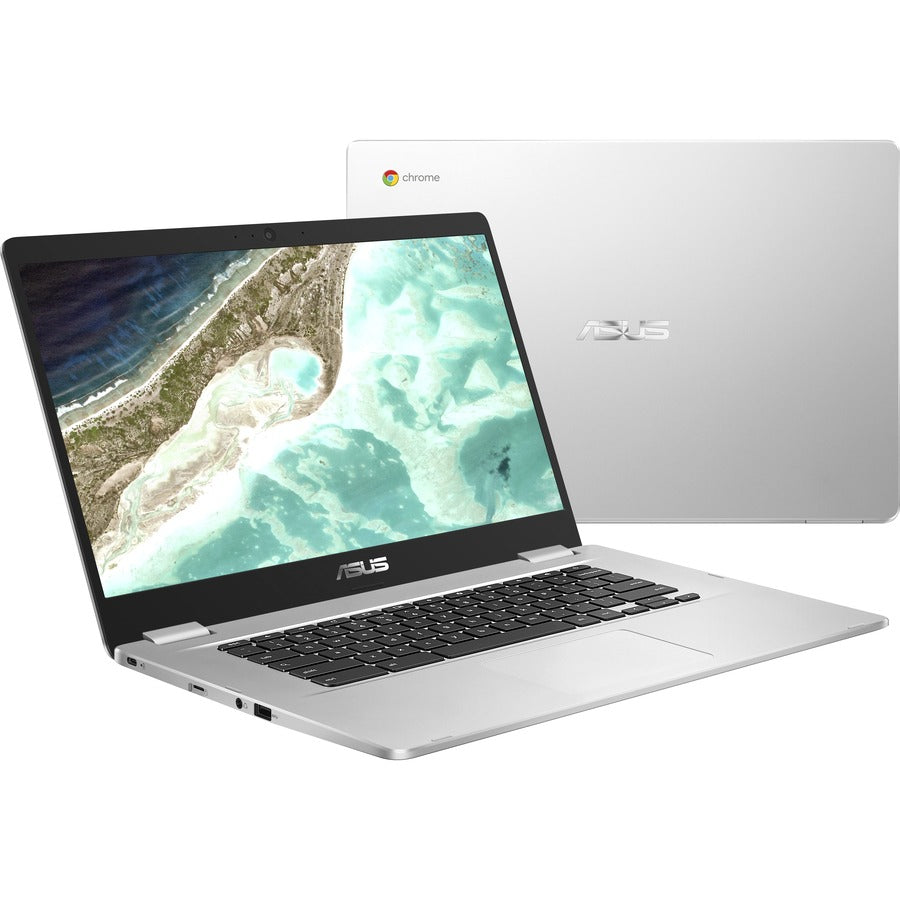 Asus Chromebook C523 C523NA-C1-CA Chromebook tactile 15,6" - Full HD - 1920 x 1080 - Intel Pentium N4200 Quad-core (4 Core) 1,10 GHz - 4 Go RAM - 64 Go Mémoire Flash - Argent C523NA-C1-CA