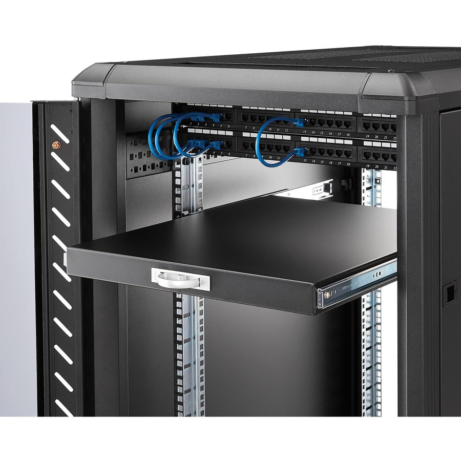 StarTech.com StarTech.com Black Deep Sliding Server Shelf SLIDESHELFD