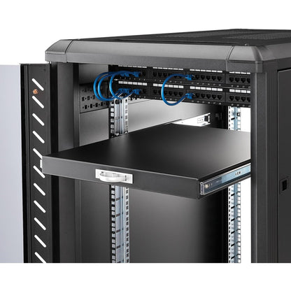 StarTech.com StarTech.com Black Deep Sliding Server Shelf SLIDESHELFD