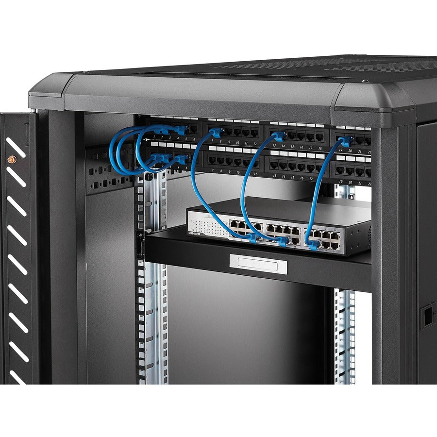 StarTech.com StarTech.com Black Deep Sliding Server Shelf SLIDESHELFD