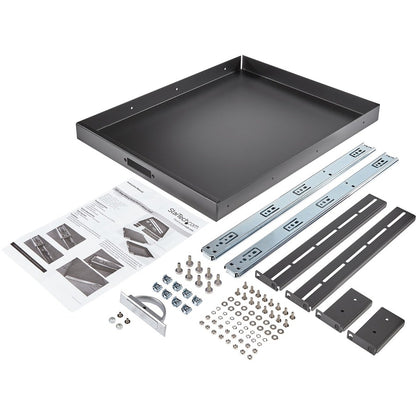 StarTech.com StarTech.com Black Deep Sliding Server Shelf SLIDESHELFD