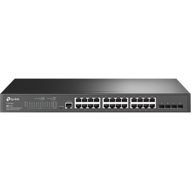 Commutateur géré Gigabit L2 24 ports TP-Link JetStream avec 4 emplacements SFP TL-SG3428