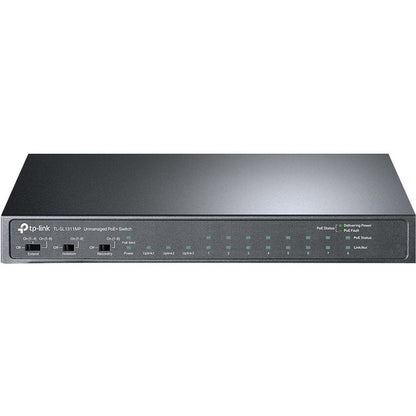 TP-Link 8-Port 10/100Mbps + 3-Port Gigabit Desktop Switch with 8-Port PoE+ TL-SL1311MP