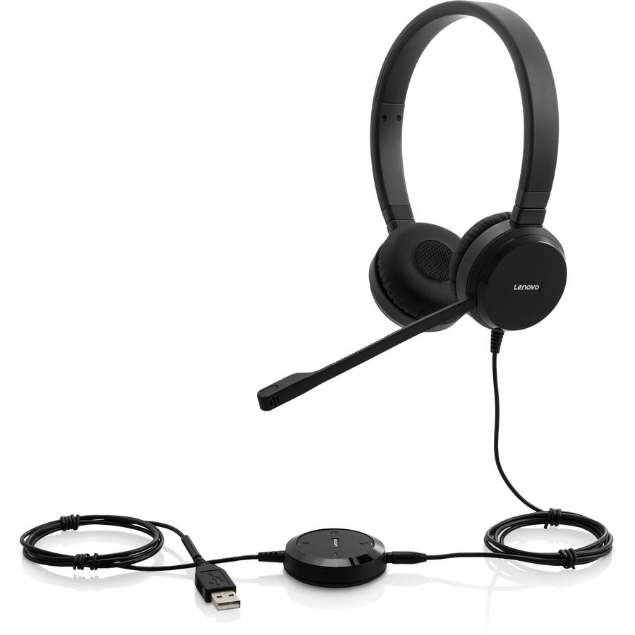 Lenovo Pro Wired Stereo VOIP Headset 4XD0S92991