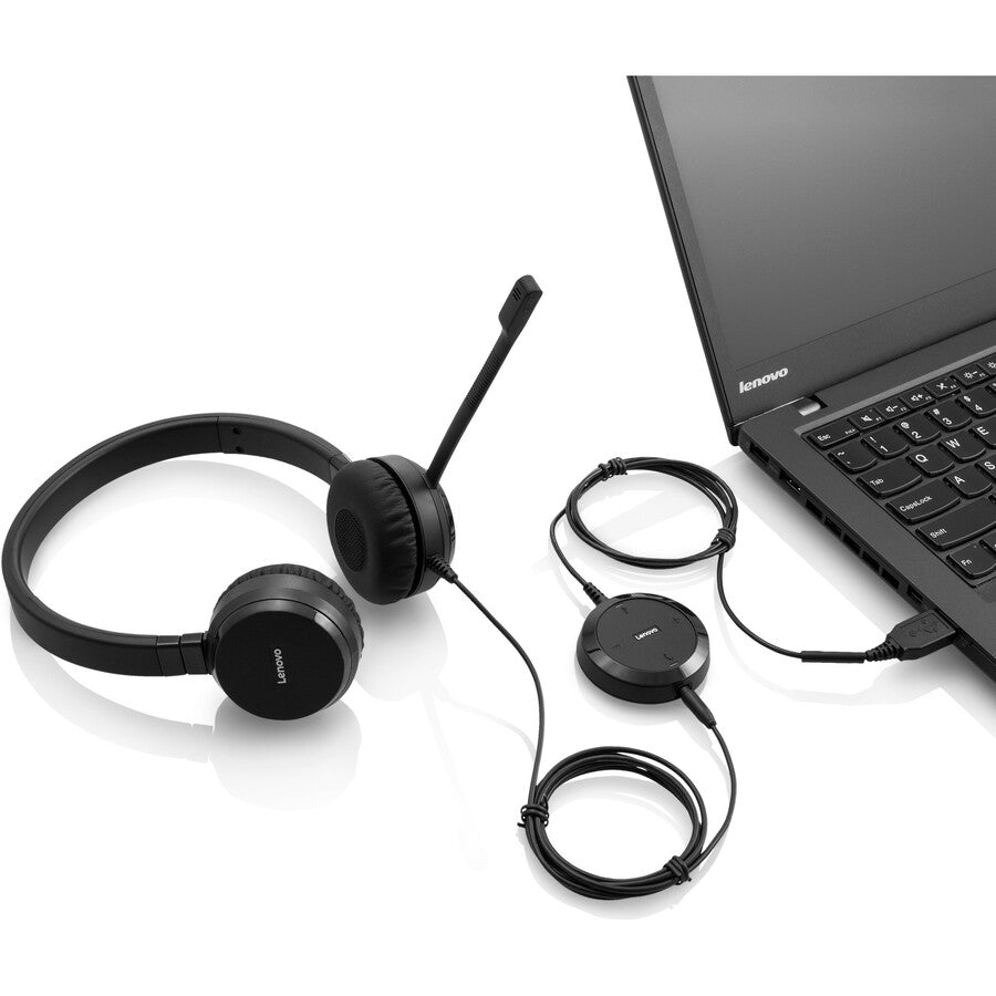 Lenovo Pro Wired Stereo VOIP Headset 4XD0S92991