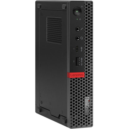 Ordinateur de bureau Lenovo ThinkCentre M920q 10RS004VCA - Intel Core i7 8e génération i7-8700T Hexa-core (6 cœurs) 2,40 GHz - 8 Go de RAM DDR4 SDRAM - 512 Go SSD M.2 PCI Express NVMe 3.0 x4 - Minuscule - Noir 10RS004VCA