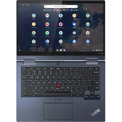 Lenovo ThinkPad C13 Yoga Gen 1 20UX001XUS Chromebook convertible 2 en 1 à écran tactile 13,3" - Full HD - 1920 x 1080 - AMD Ryzen 5 3500C Quad-core (4 Core) 2,10 GHz - 8 Go de RAM totale - 128 Go de SSD - Bleu abysse 20UX001XUS