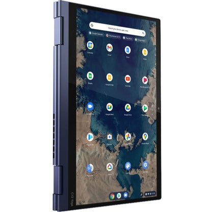 Lenovo ThinkPad C13 Yoga Gen 1 20UX001XUS Chromebook convertible 2 en 1 à écran tactile 13,3" - Full HD - 1920 x 1080 - AMD Ryzen 5 3500C Quad-core (4 Core) 2,10 GHz - 8 Go de RAM totale - 128 Go de SSD - Bleu abysse 20UX001XUS