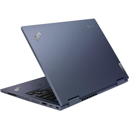 Lenovo ThinkPad C13 Yoga Gen 1 20UX001XUS Chromebook convertible 2 en 1 à écran tactile 13,3" - Full HD - 1920 x 1080 - AMD Ryzen 5 3500C Quad-core (4 Core) 2,10 GHz - 8 Go de RAM totale - 128 Go de SSD - Bleu abysse 20UX001XUS