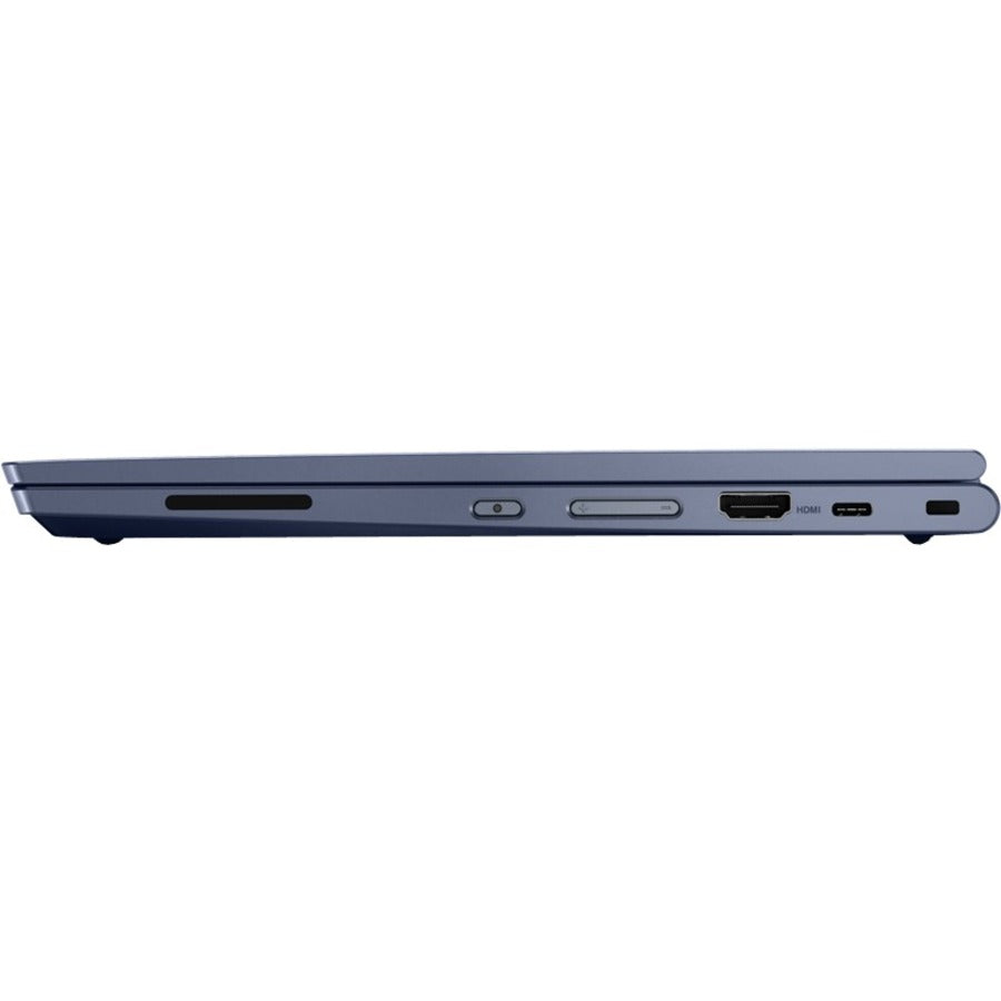 Lenovo ThinkPad C13 Yoga Gen 1 20UX001XUS Chromebook convertible 2 en 1 à écran tactile 13,3" - Full HD - 1920 x 1080 - AMD Ryzen 5 3500C Quad-core (4 Core) 2,10 GHz - 8 Go de RAM totale - 128 Go de SSD - Bleu abysse 20UX001XUS