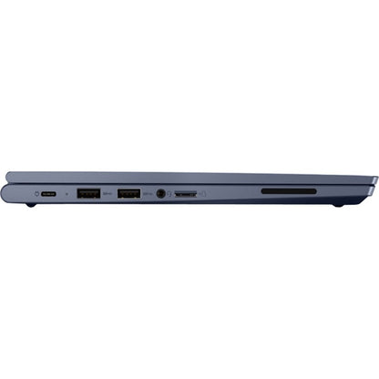 Lenovo ThinkPad C13 Yoga Gen 1 20UX001XUS Chromebook convertible 2 en 1 à écran tactile 13,3" - Full HD - 1920 x 1080 - AMD Ryzen 5 3500C Quad-core (4 Core) 2,10 GHz - 8 Go de RAM totale - 128 Go de SSD - Bleu abysse 20UX001XUS