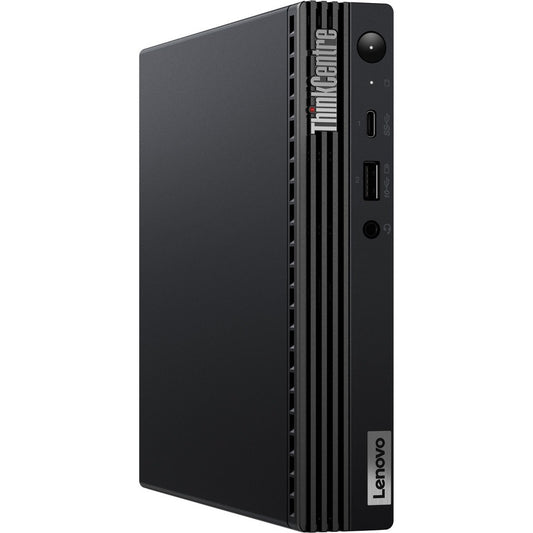 Ordinateur de bureau Lenovo ThinkCentre M80q 11DN0039US - Intel Core i5 10e génération i5-10500T Hexa-core (6 cœurs) 2,30 GHz - 8 Go de RAM DDR4 SDRAM - 256 Go SSD - Tiny - Raven Black 11DN0039US