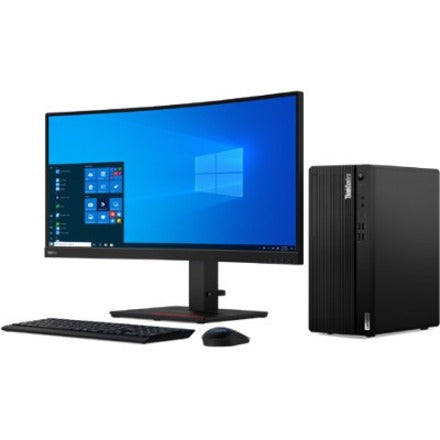 Ordinateur de bureau Lenovo ThinkCentre M70t 11DA002GUS - Intel Core i5 10e génération i5-10400 Hexa-core (6 cœurs) 2,90 GHz - 8 Go RAM DDR4 SDRAM - 256 Go SSD - Tour - Noir 11DA002GUS