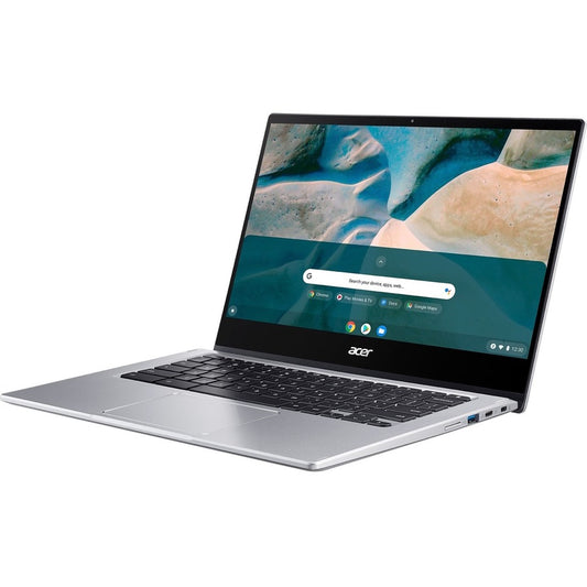 Acer Chromebook Spin 514 CP514-1H CP514-1H-R8AL Chromebook 2 en 1 tactile 14" - Full HD - 1920 x 1080 - AMD Athlon Silver 3050C Dual-core (2 Core) 2,30 GHz - 4 Go RAM - 64 Go Mémoire Flash - Pure Silver NX.A4AAA.003