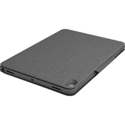 Logitech Combo Touch Keyboard/Cover Case for 10.5" Apple iPad Air (3rd Generation), iPad Pro Tablet - Graphite 920-009610