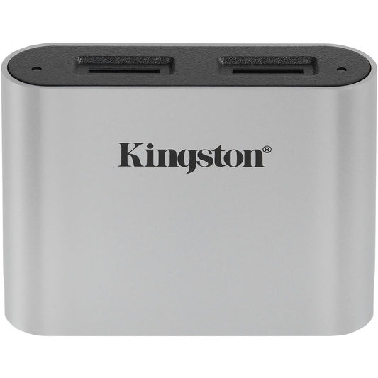 Lecteur de cartes Kingston USB3.2 Gen1 Workflow à double emplacement microSDHC/SDXC UHS-II WFS-SDC
