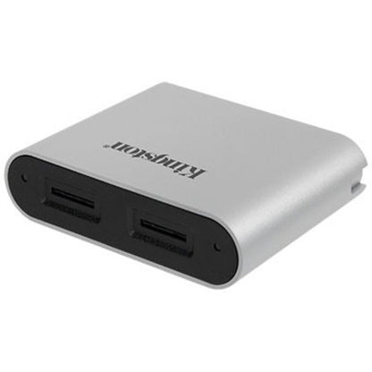 Lecteur de cartes Kingston USB3.2 Gen1 Workflow à double emplacement microSDHC/SDXC UHS-II WFS-SDC