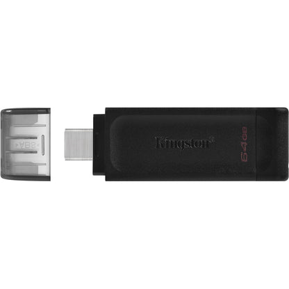 Clé USB-C Kingston DataTraveler 70 DT70/64 Go