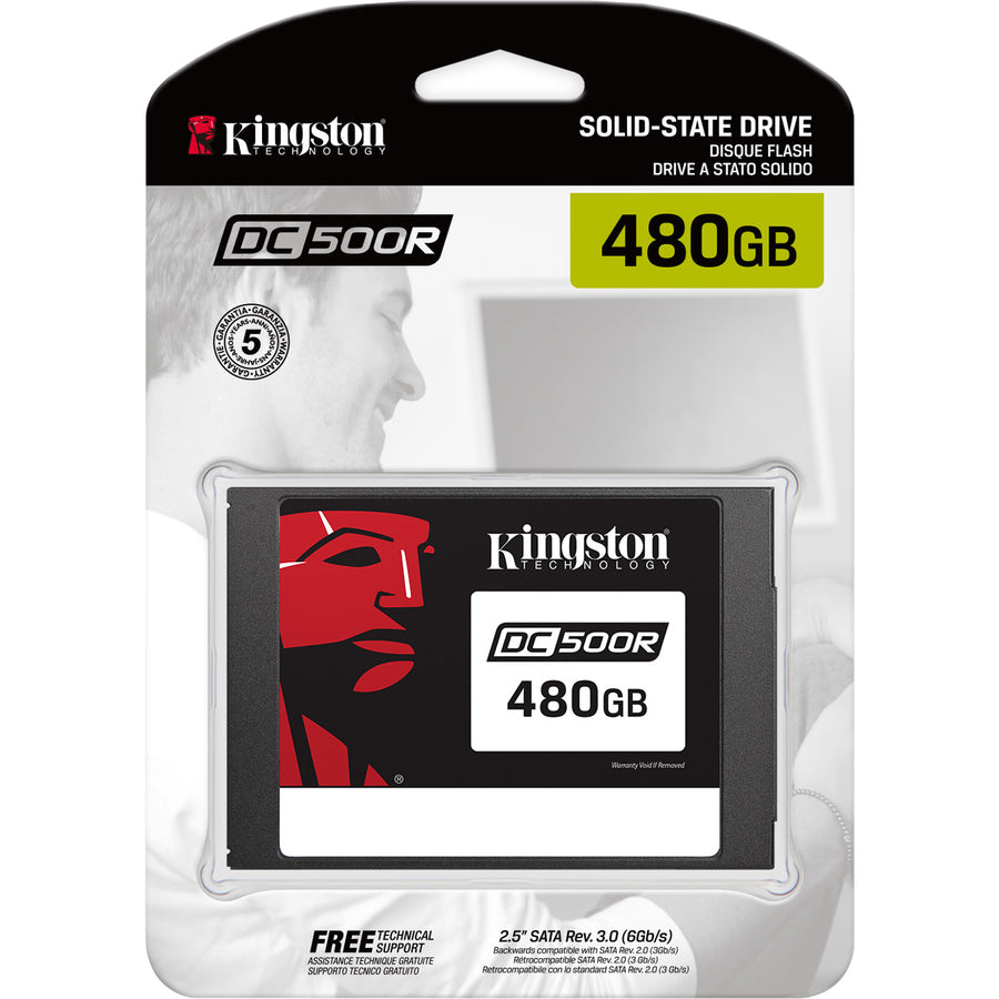 Kingston Enterprise SSD DC500R (centrée sur la lecture) 480 Go SEDC500R/480G
