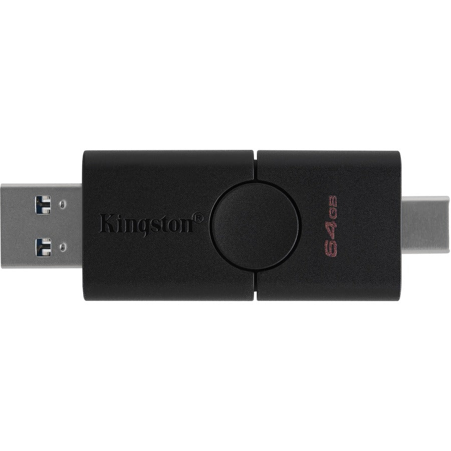 Clé USB Kingston DataTraveler Duo avec connecteur USB-A et USB-C DTDE/64 Go