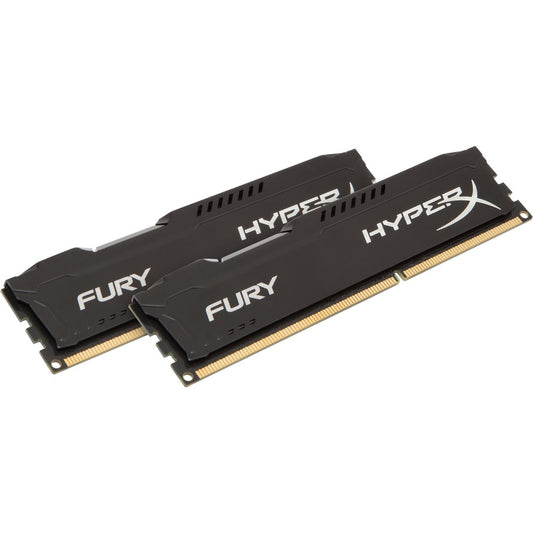 Module de mémoire Kingston HyperX Fury 8 Go DDR3 SDRAM HX316C10FBK2/8