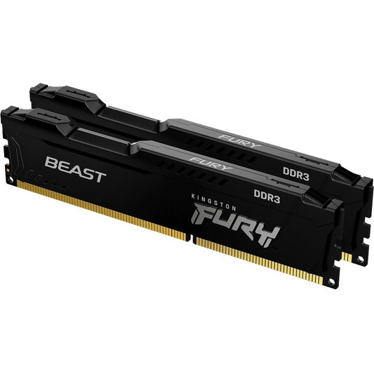 Kit de mémoire Kingston FURY Beast 16 Go (2 x 8 Go) DDR3 SDRAM KF316C10BBK2/16