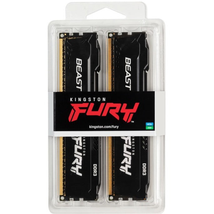 Kit de mémoire Kingston FURY Beast 16 Go (2 x 8 Go) DDR3 SDRAM KF316C10BBK2/16