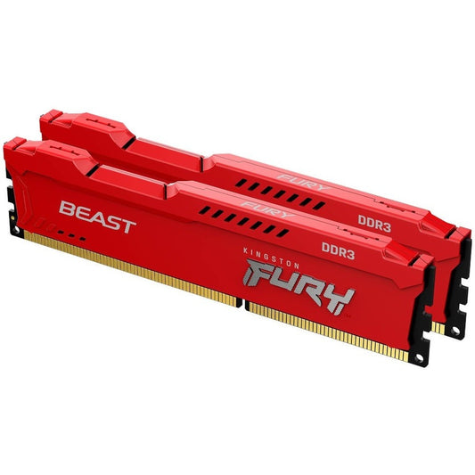 Kit de mémoire DDR3 SDRAM Kingston FURY Beast 16 Go (2 x 8 Go) KF318C10BRK2/16