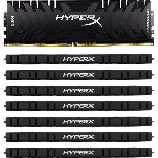 Module de mémoire Kingston HyperX Predator 128 Go DDR4 SDRAM HX430C15PB3K8/128
