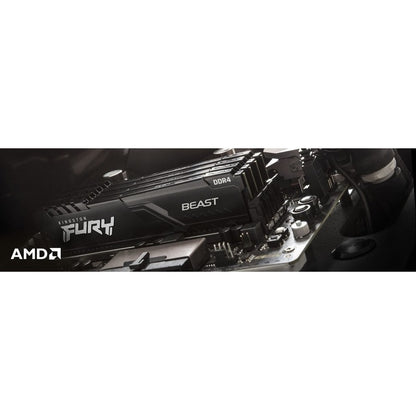 Kit de mémoire Kingston FURY Beast 128 Go (4 x 32 Go) DDR4 SDRAM KF426C16BBK4/128