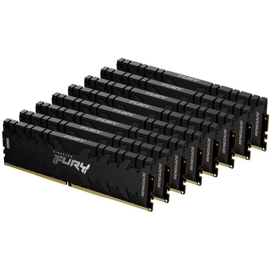 Kit de mémoire DDR4 SDRAM Kingston FURY Renegade 128 Go (8 x 16 Go) KF430C15RB1K8/128