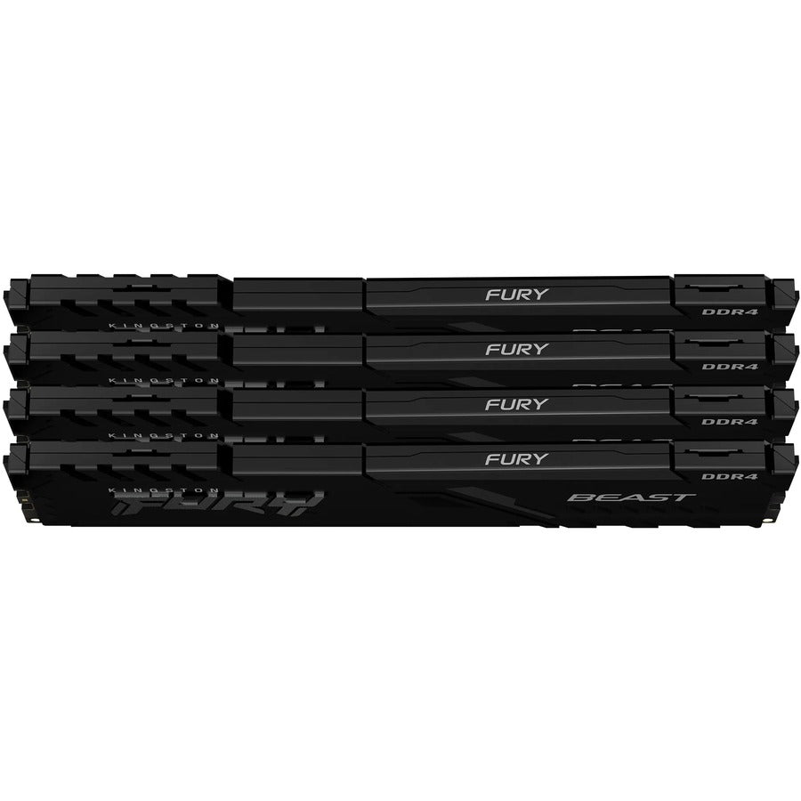Kit de mémoire Kingston FURY Beast 64 Go (4 x 16 Go) DDR4 SDRAM KF432C16BB1K4/64