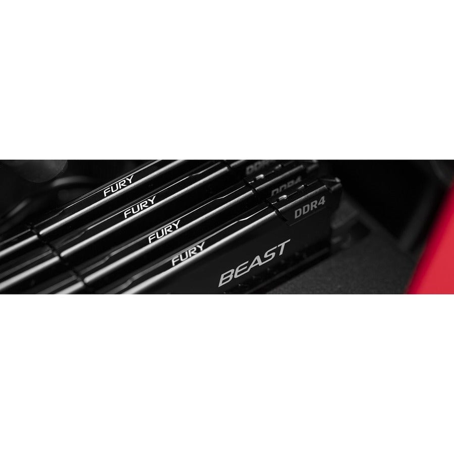 Kit de mémoire Kingston FURY Beast 64 Go (4 x 16 Go) DDR4 SDRAM KF432C16BB1K4/64