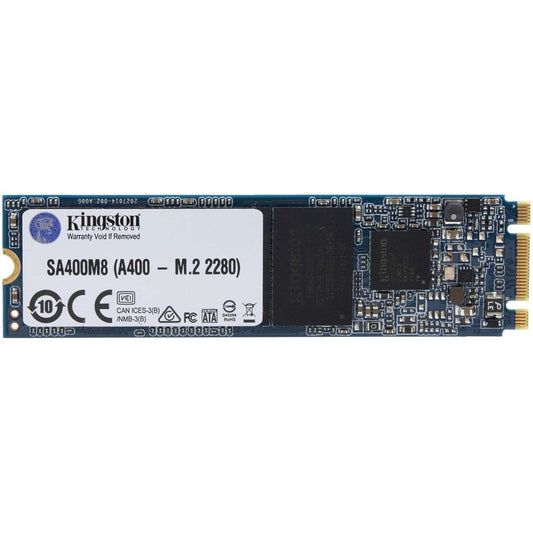 Disque SSD Kingston A400 480 Go - M.2 2280 interne - SATA (SATA/600) SA400M8/480G